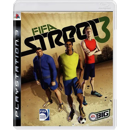 FIFA Street 3 - PlayStation 3 | PS3 original front cover on white background