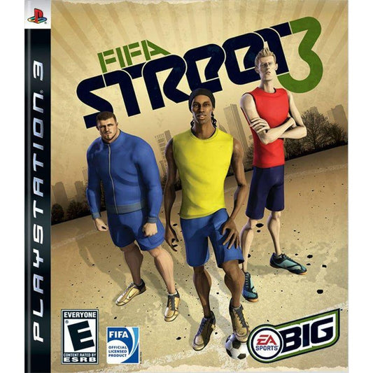 FIFA Street 3 PS3 front cover on white square background