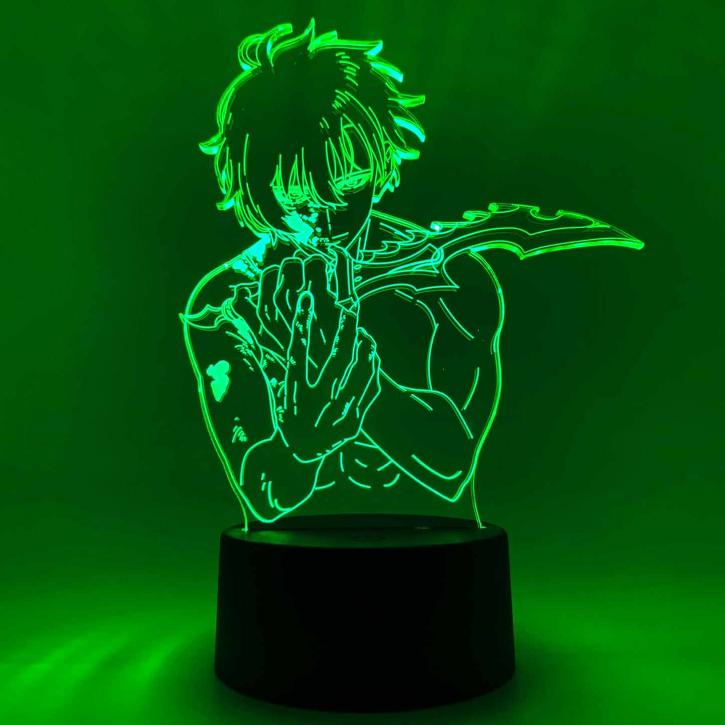 Otaku Lamp Sung Jinwoo Solo Leveling 3D Anime LED Night Light Otaku