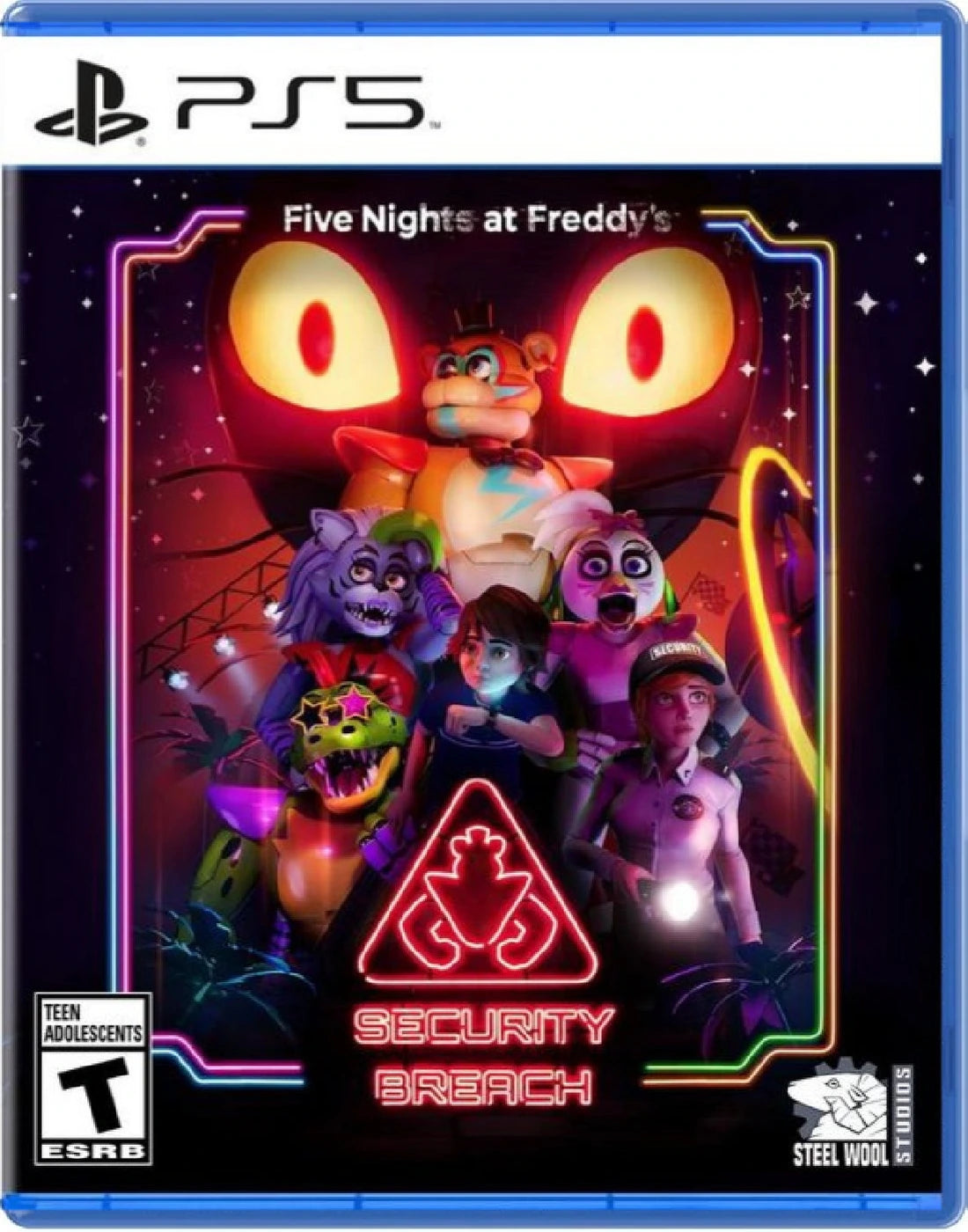 Five Nights at Freddy's: Security Breach - PlayStation 5 front cover