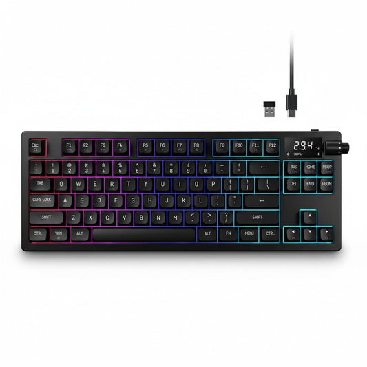 GAMDIAS Hermes M7 Hybrid TKL Mechanical Keyboard - gametricks
