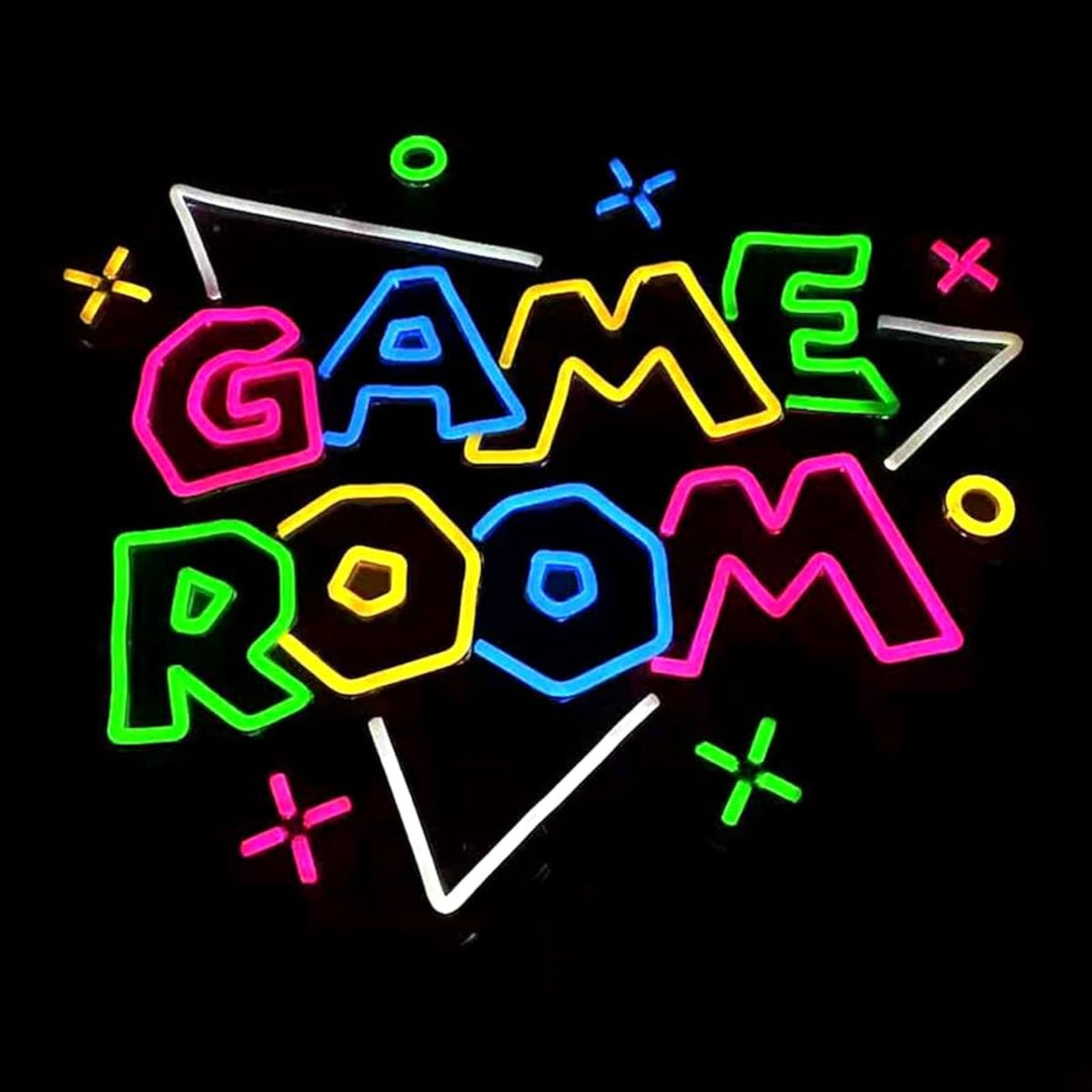 LED Light Neon Sign For Wall Decor 35×35 cm - Game Room