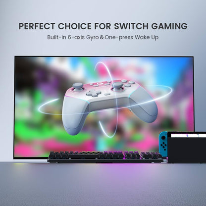 GameSir Super Nova TN4 2.4G Wireless Multiplatform Game Controller for PC, Nintendo Switch 1|2, iOS & Android Devices - Nightfall Blue Gamesir
