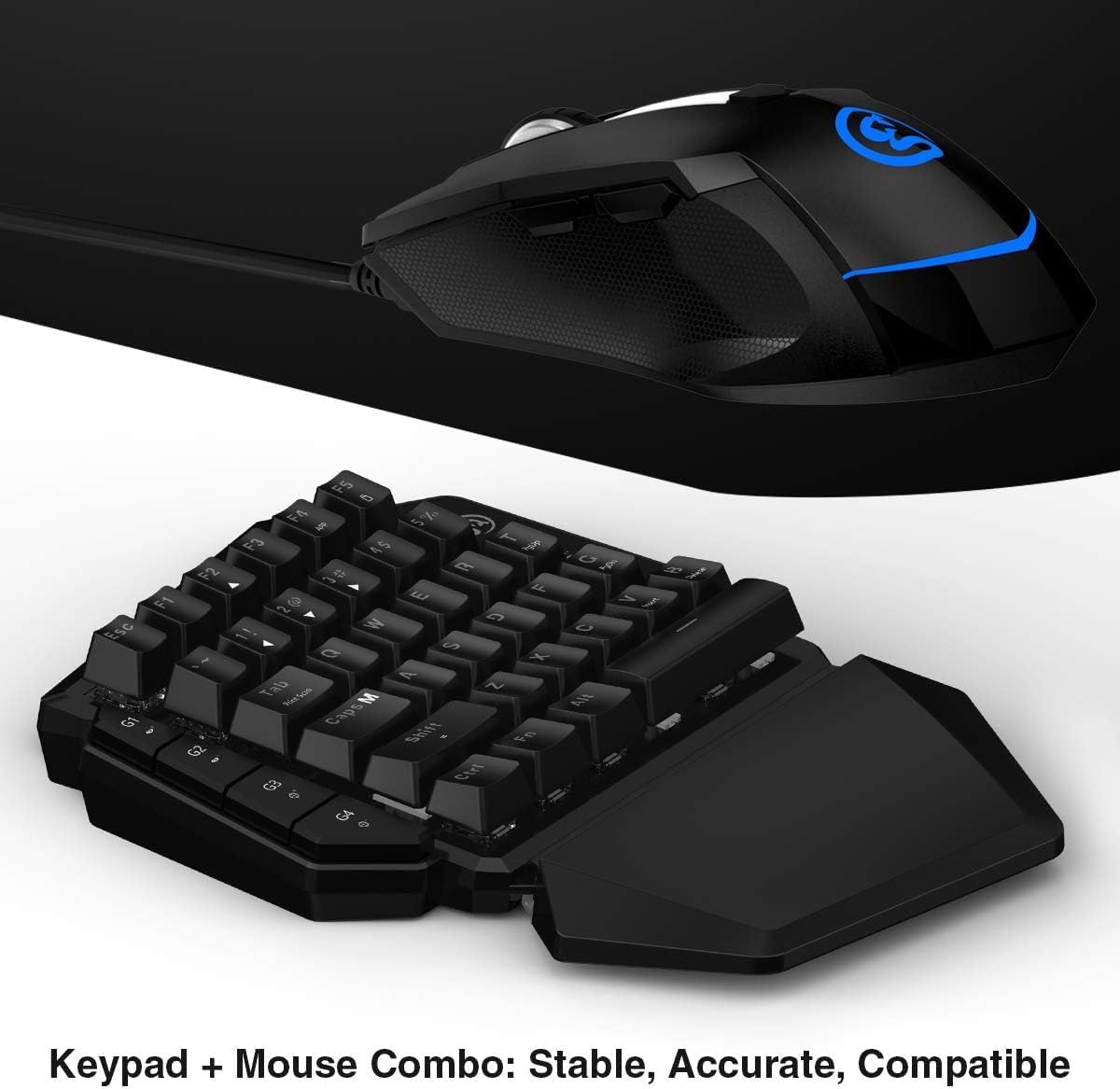GameSir VX AimSwitch Gaming Keyboard and Mouse Combo Adapter for Xbox One/Xbox series X/S, PS4, PS3, Switch, Windows PC, Ergonomic Gaming Wireless Keyboard - gametricks