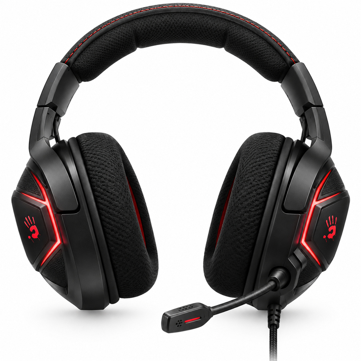 Bloody G260 wired USB 7.1 gaming headset front view