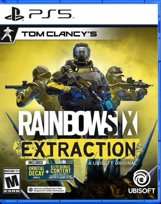 Tom Clancy's Rainbow Six Extraction - PlayStation 5 cover
