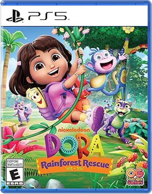 Dora: Rainforest Rescue - PlayStation 5 | PS5 cover