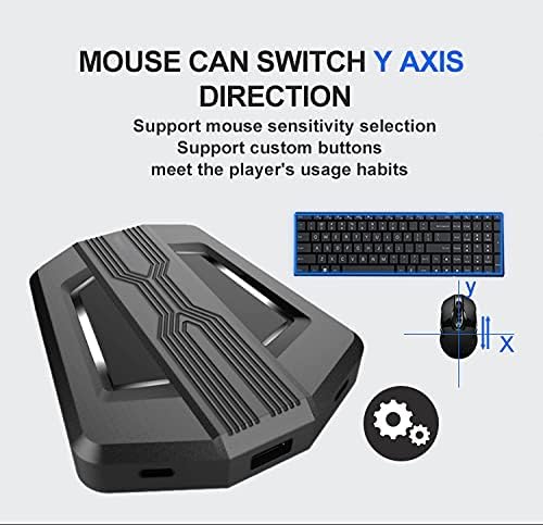 GDreamer HS - SW315 Keyboard and Mouse Adapter for Switch/Xbox One/ PS4/ PS3/Xbox 360 - gametricks