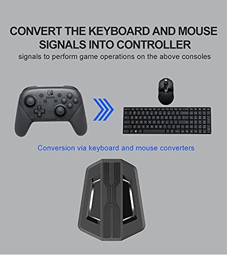 GDreamer HS - SW315 Keyboard and Mouse Adapter for Switch/Xbox One/ PS4/ PS3/Xbox 360 - gametricks