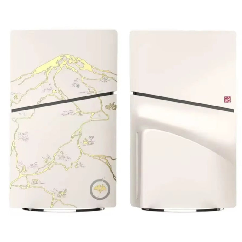 PS5 Slim Disc Edition Faceplate - Ghost of Yotei Edition