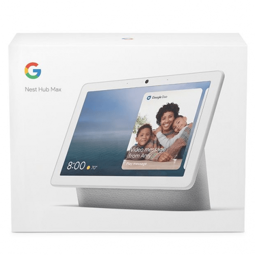 Google Nest Hub Max 10” Smart Display with Google Assistant, Built - In Camera, Stereo Speakers & Smart Home Control - gametricks