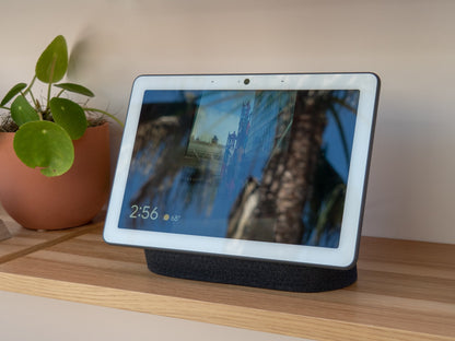 Google Nest Hub Max 10” Smart Display with Google Assistant, Built - In Camera, Stereo Speakers & Smart Home Control - gametricks