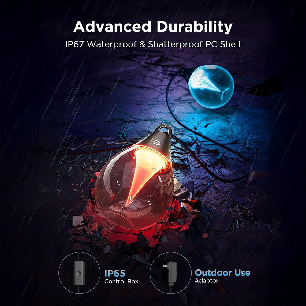 Govee Outdoor Clear Bulb String smart durable Lights - gametricks