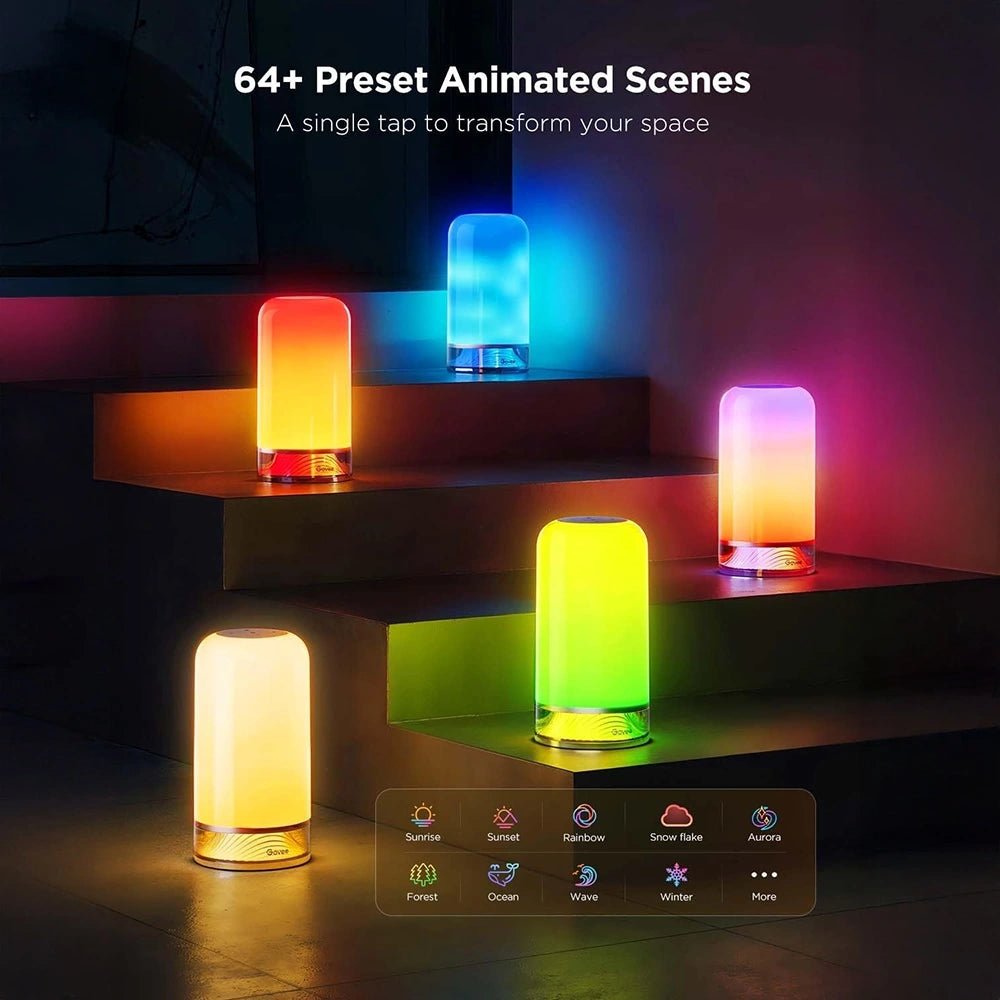 Govee RGBIC Table Lamp 2 smart with RGBICWW technology - gametricks