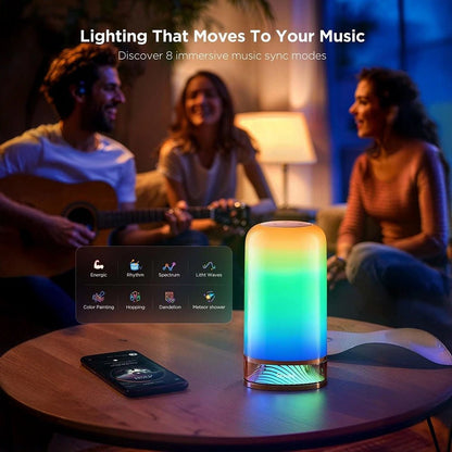 Govee RGBIC Table Lamp 2 smart with RGBICWW technology - gametricks