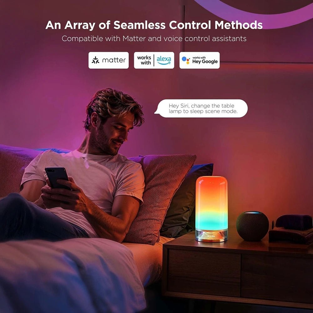 Govee RGBIC Table Lamp 2 smart with RGBICWW technology - gametricks