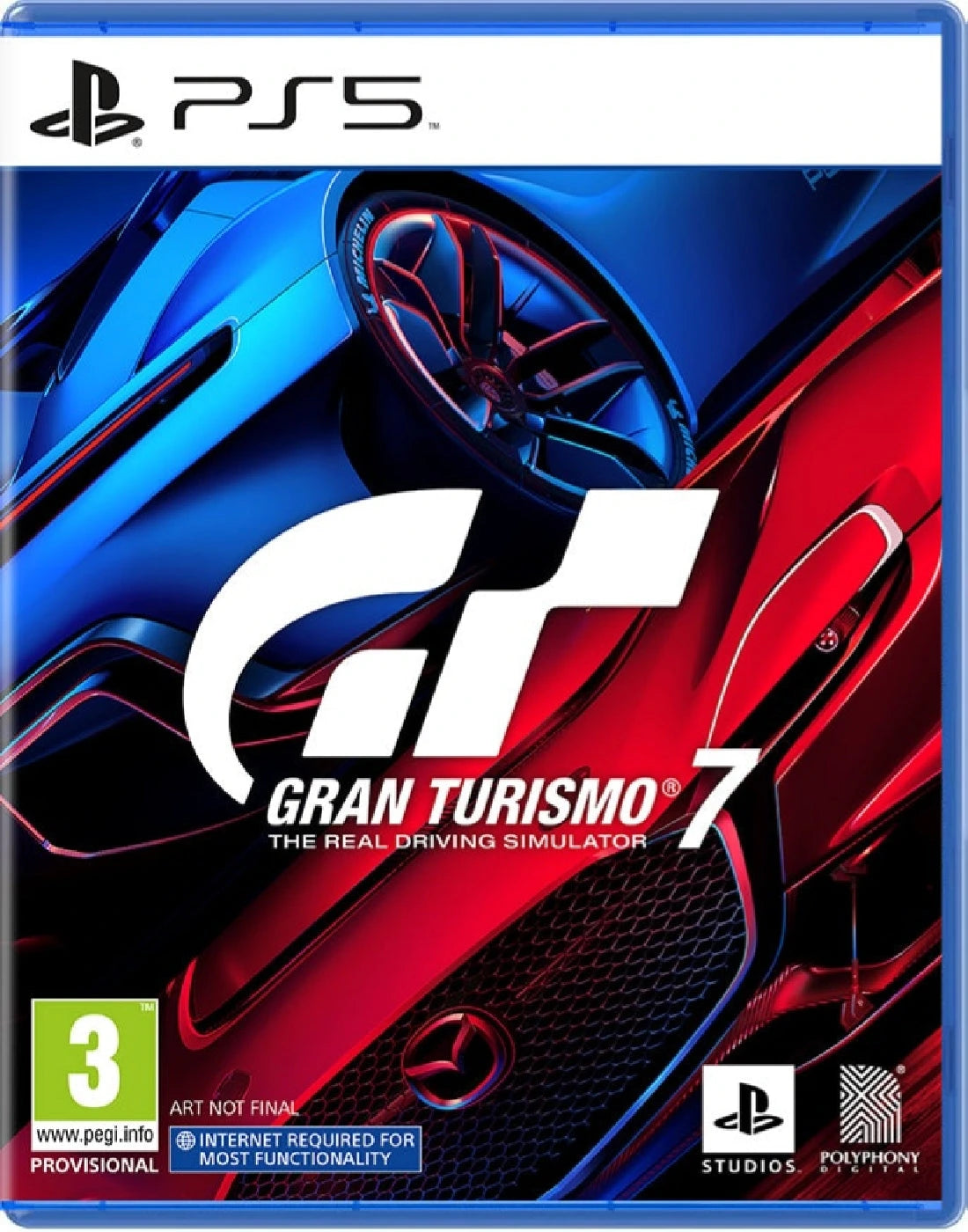 Gran Turismo 7 - VR PlayStation 5 front cover