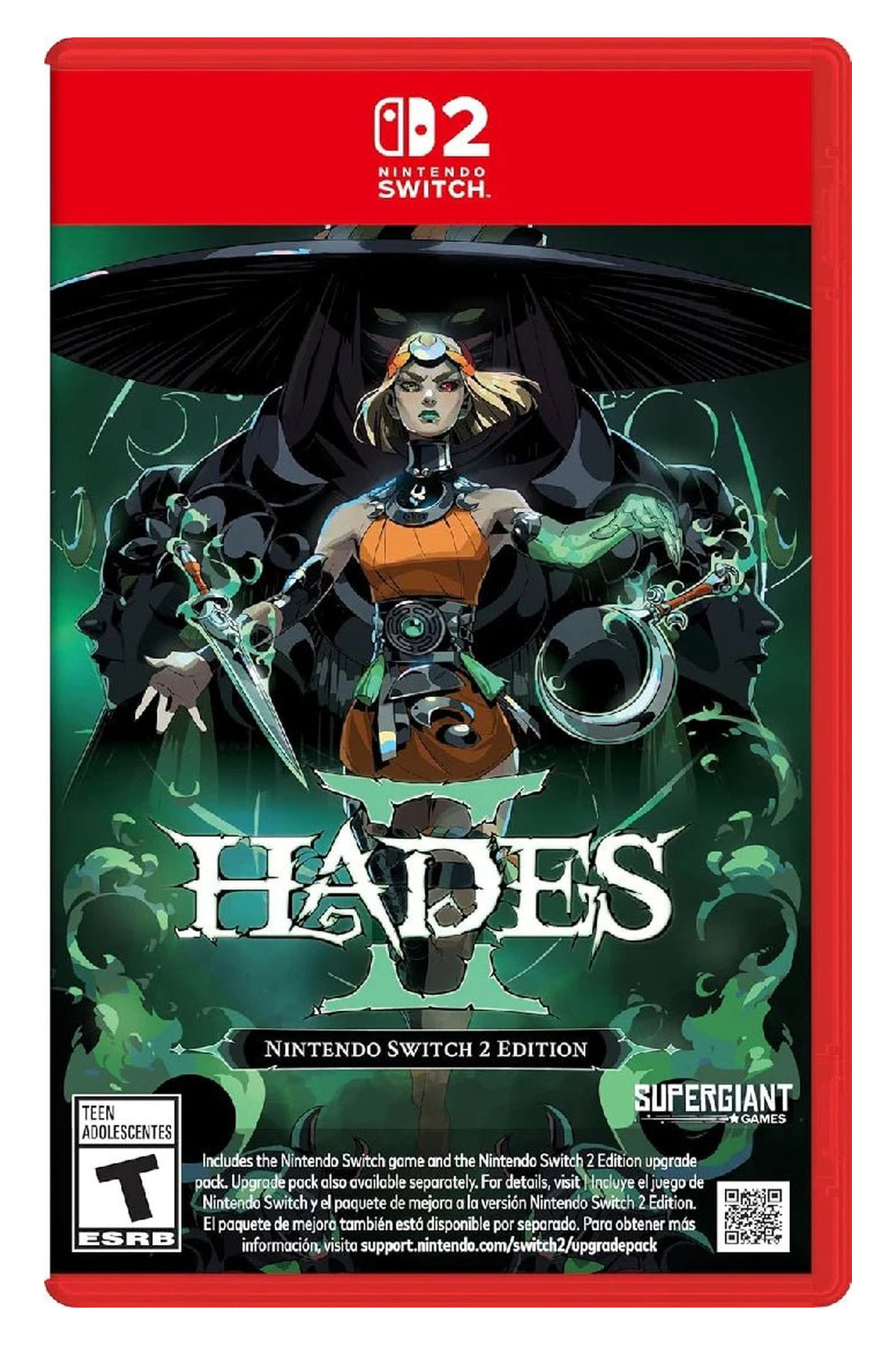Hades II - Nintendo Switch 2 Edition – Nintendo Switch 2 physical game cover, front view