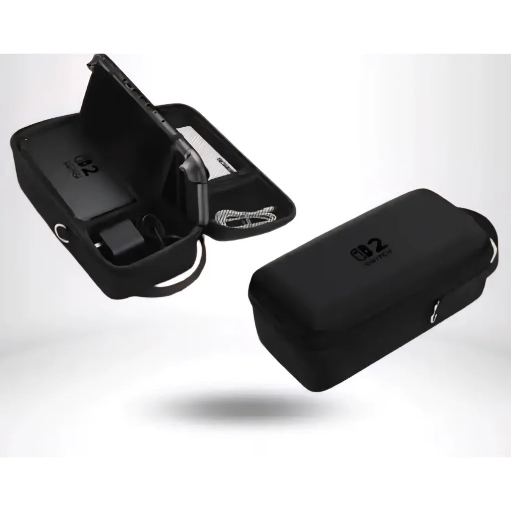 Hard Carrying Case For Nintendo Switch 2 With Storage Pockets for TV Dock, Charger, Games & Controllers - gametricks