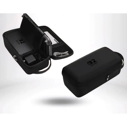 Hard Carrying Case For Nintendo Switch 2 With Storage Pockets for TV Dock, Charger, Games & Controllers - gametricks