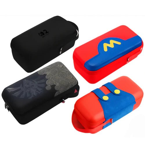 Hard Carrying Case For Nintendo Switch 2 With Storage Pockets for TV Dock, Charger, Games & Controllers - gametricks