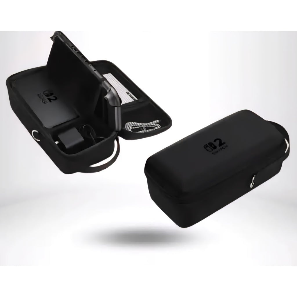 Hard Carrying Case For Nintendo Switch 2 With Storage Pockets for TV Dock, Charger, Games & Controllers - gametricks