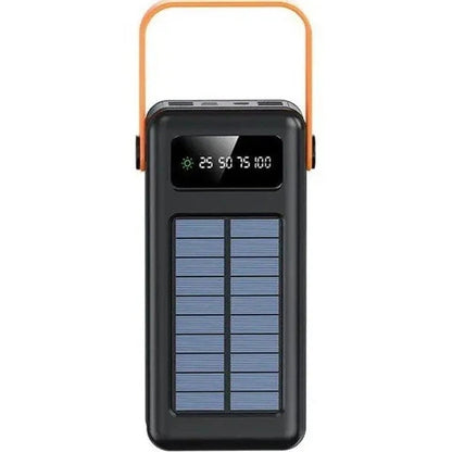 HOCO DB33 Plus Solar Power Bank 30000mAh with Built - In Cables - gametricks