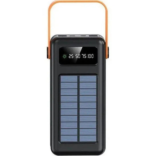 HOCO DB33 Plus Solar Power Bank 30000mAh with Built - In Cables - gametricks