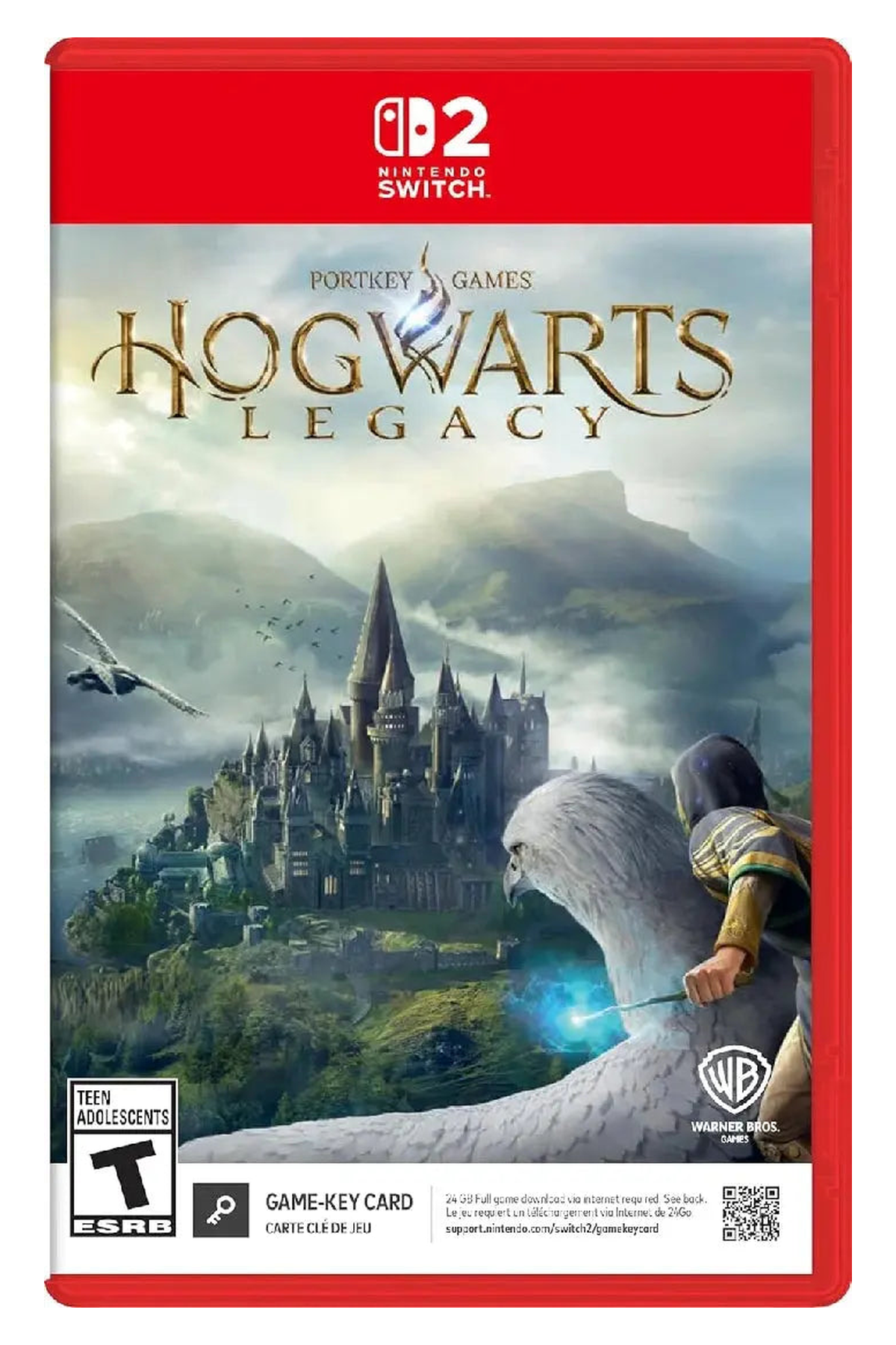 Hogwarts Legacy - Nintendo Switch 2 – Nintendo Switch 2 physical game cover, front view