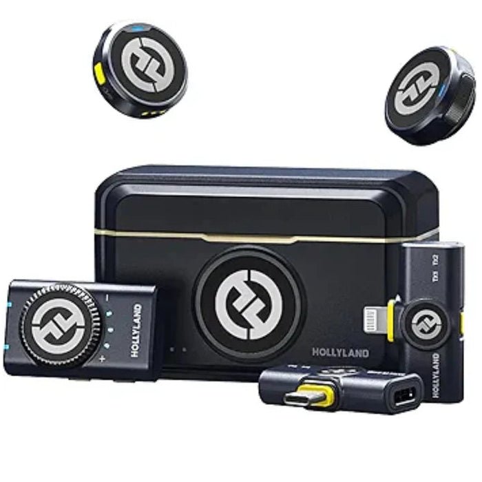 Hollyland Lark M2 Combo Wireless Microphone for iPhone/Camera/Android/PC - gametricks