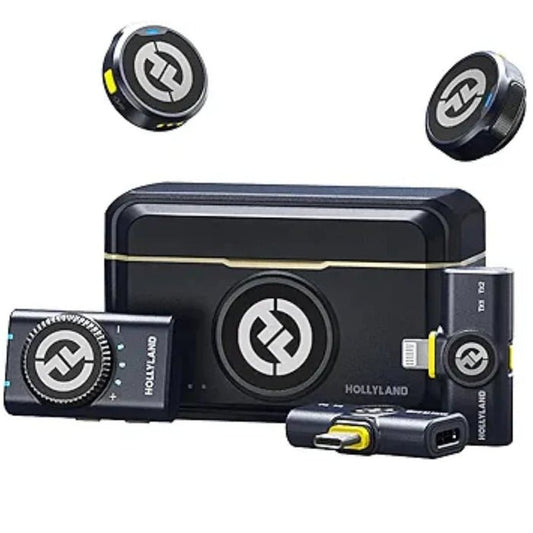 Hollyland Lark M2 Combo Wireless Microphone for iPhone/Camera/Android/PC - gametricks