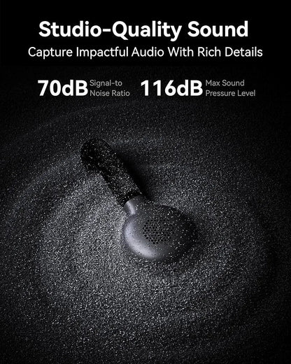Hollyland Lark M2S Combo (Camera RX+USB - C RX+ Lightning Cable) Wireless Microphone for iPhone/Camera/Android/PC - gametricks