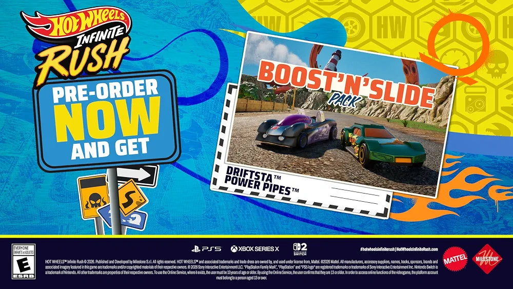 Hot Wheels: Infinite Rush Day One Edition - PlayStation 5 | PS5