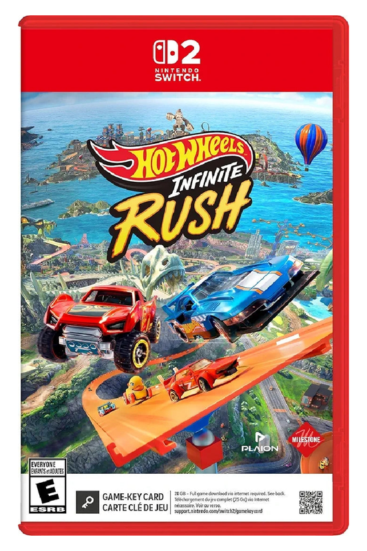 Hot Wheels: Infinite Rush Day One Edition - Nintendo Switch 2 – Nintendo Switch 2 physical game cover, front view