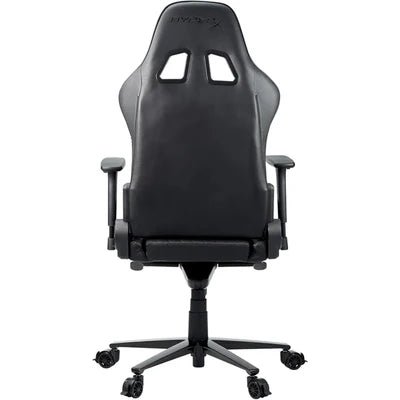 HyperX Jet Black Ergonomic Leather Gaming Chair - Black - gametricks