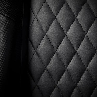 HyperX Jet Black Ergonomic Leather Gaming Chair - Black - gametricks