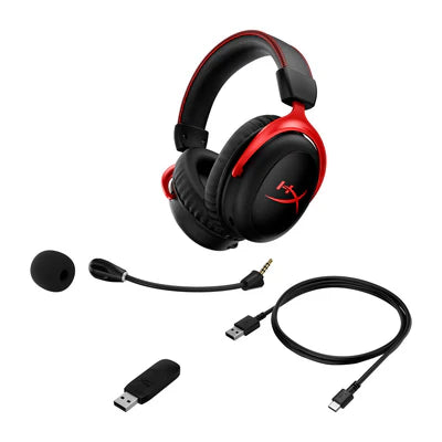 HyperX Cloud II Wireless - Gaming Headset for PC, PS4/PS5, Nintendo Switch HYPERX