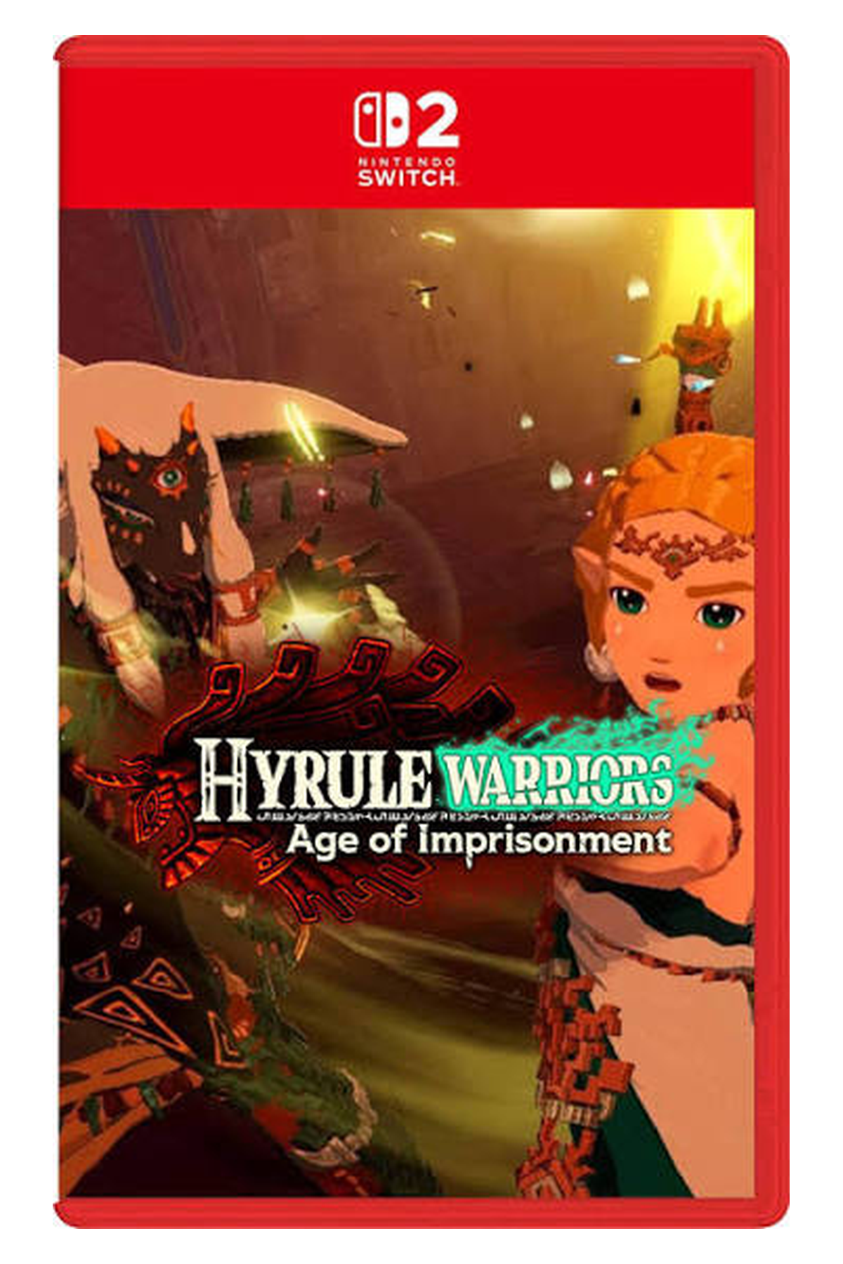 Hyrule Warriors: Age of Imprisonment - Nintendo Switch 2 – Nintendo Switch 2 physical game cover, front view