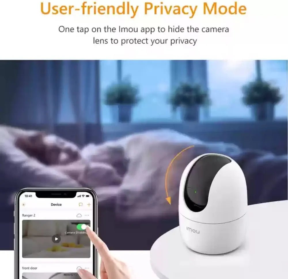 Imou Ranger 2 Smart Security Camera 1080P WiFi Indoor with Night Vision & Motion Detection - gametricks