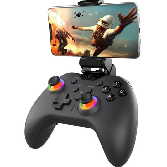iPega PG - 9111C Silent Wireless Gaming Controller with RGB For Android/iOS/PS4/PC/ Nintendo Switch - gametricks