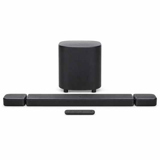 JBL Bar 800MK2 soundbar system front view on white background