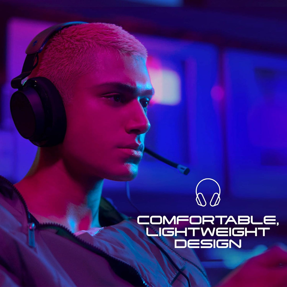 Skullcandy SLYR Pro Wired Multi-Platform Gaming Headset with Microphone - Blue DigiHype