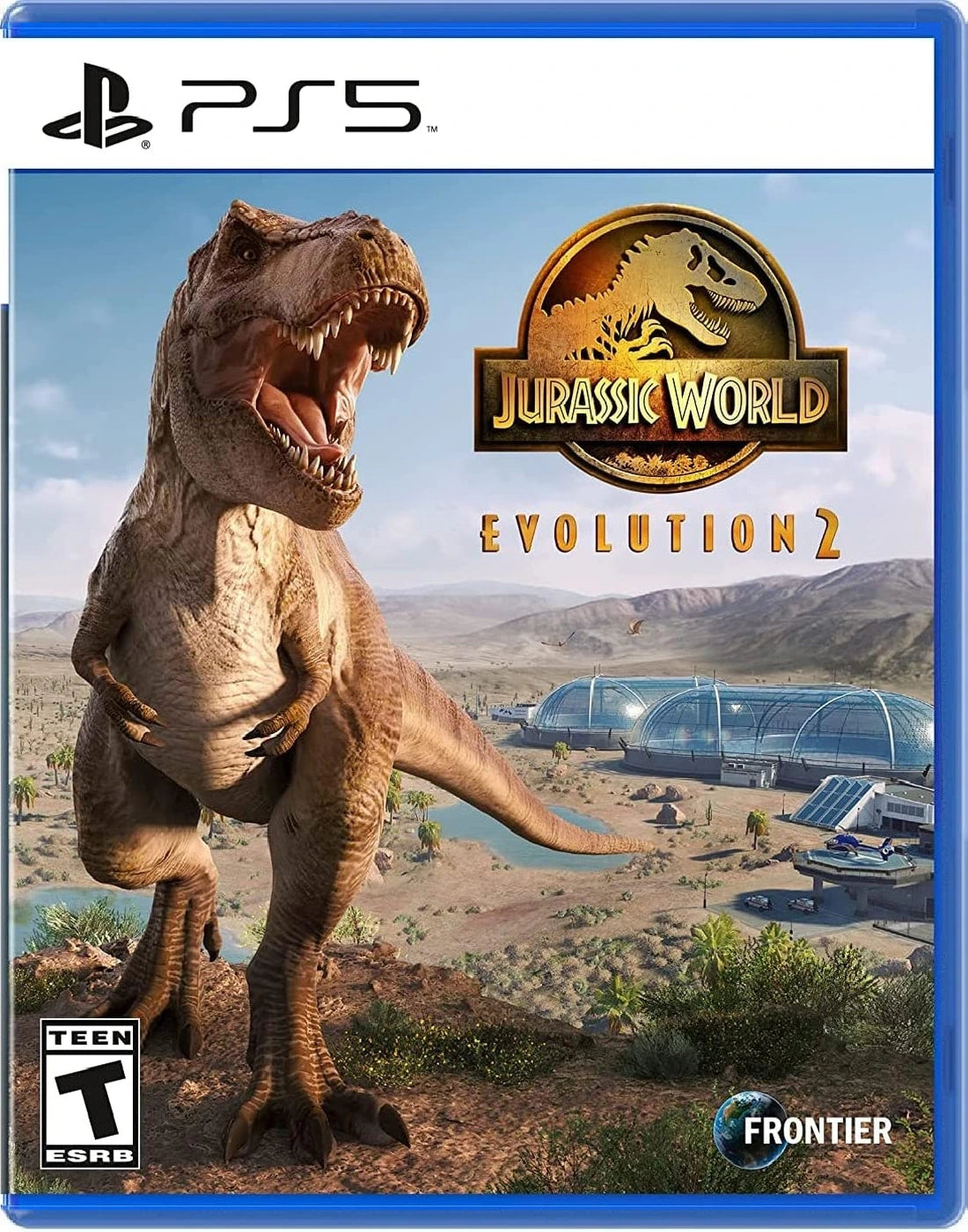 Jurassic World Evolution 2 - PlayStation 5 front cover