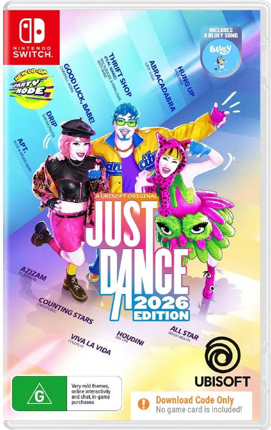 Just Dance 2026 Edition - Nintendo Switch (Code in Box) - gametricks