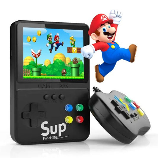 K35 500 Games Mini Retro Arcade Classic Video Game Console + Controller Portable Handheld 3 Inch LCD Screen Red