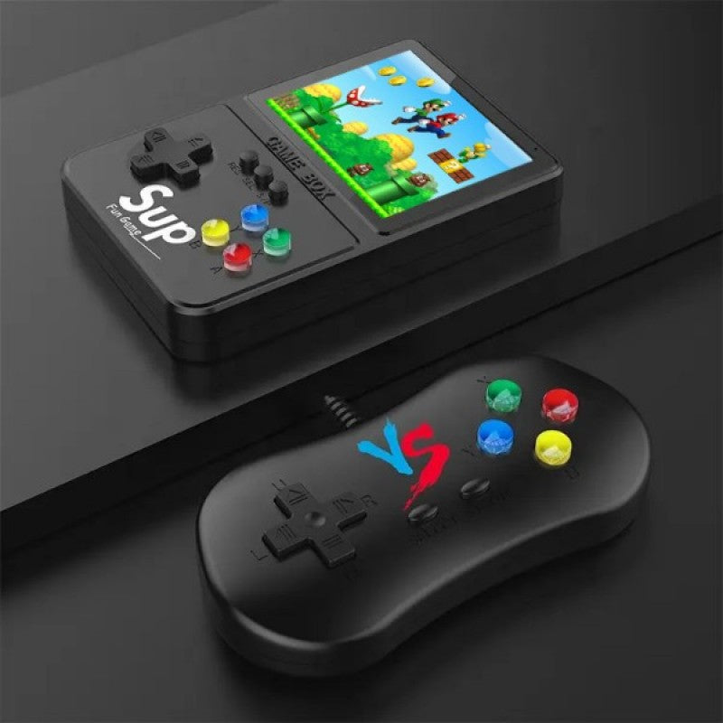 K35 500 Games Mini Retro Arcade Classic Video Game Console + Controller Portable Handheld 3 Inch LCD Screen Red