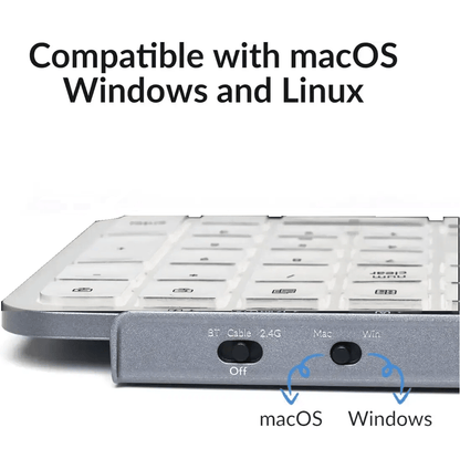Keychron B1 Pro Lightweight Ultra - portable Compact 75% for PC & MAC - gametricks