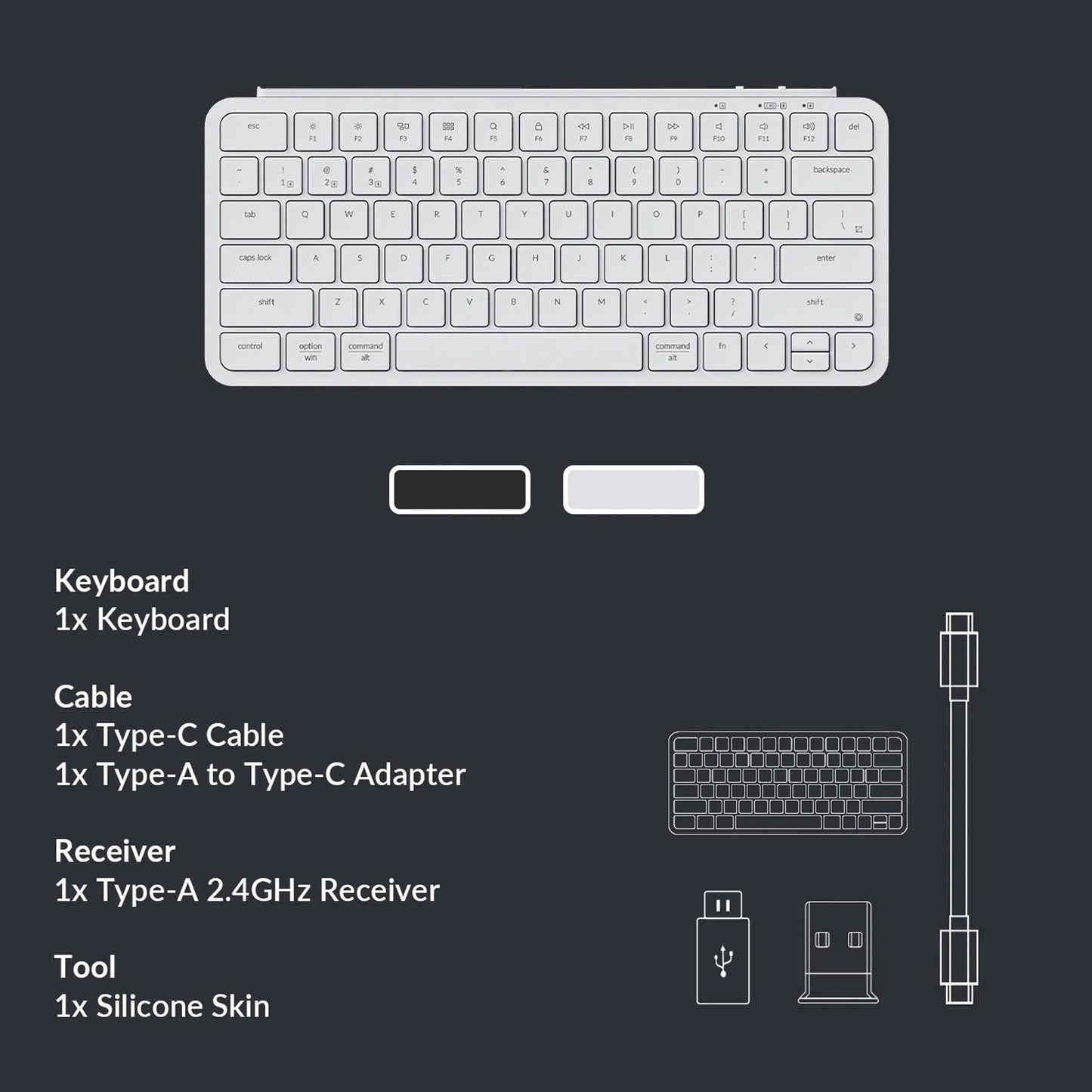 Keychron B1 Pro Lightweight Ultra - portable Compact 75% for PC & MAC - gametricks