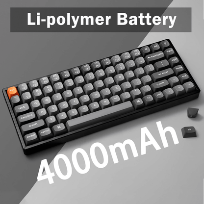 Keychron K2 Max QMK Wireless Mechanical Keyboard With 75% Layout, Super Banana Switch - gametricks