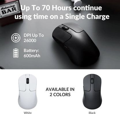 Keychron M3 Mini Wireless Mouse With 1K Polling Rate - gametricks